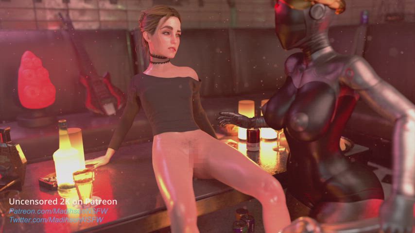 Atomic Fuck: Ballerina twin's "sex machine" mode (MadihsonNSFW) [Atomic heart] - free porn video
