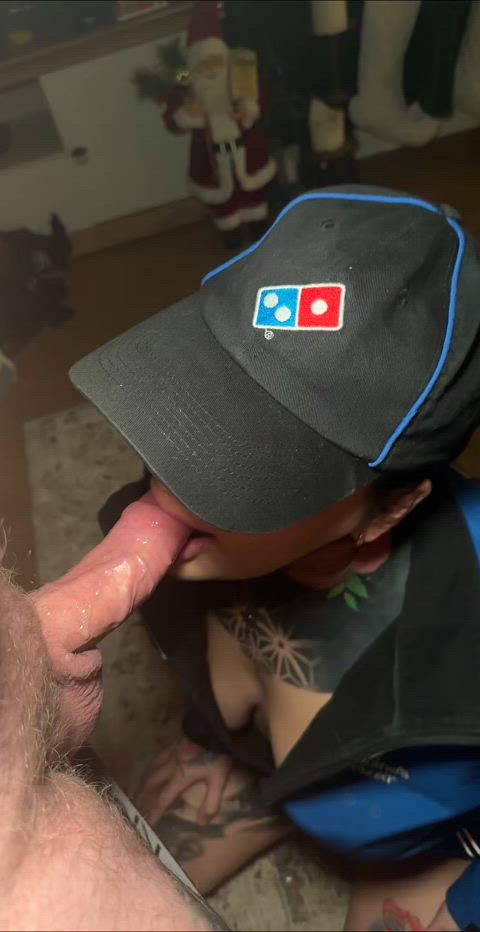 Imagine ordering pizza but getting this instead - free porn video