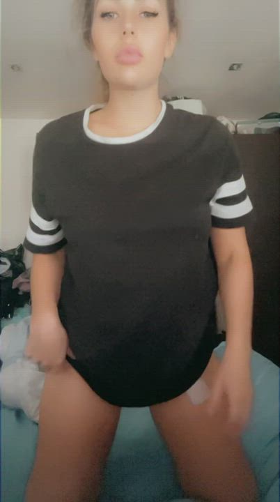 Do I look cuter with the top on or off? - free porn video