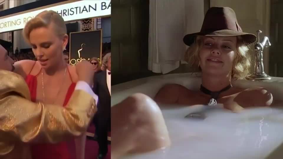Charlize Theron on/off - free porn video