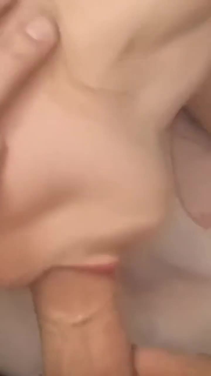 Fucked her mouth and came on her face 💦💦 - free porn video