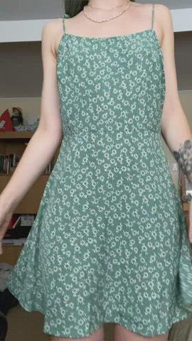 This dress will look better on your bedroom floor - free porn video
