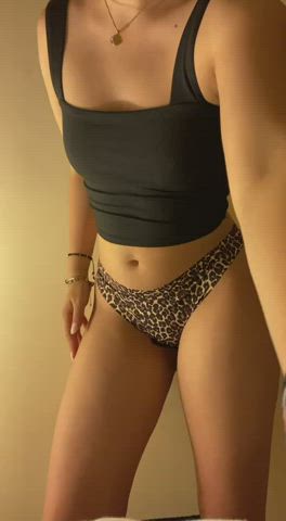 Feeling wild in my new underwear - free porn video