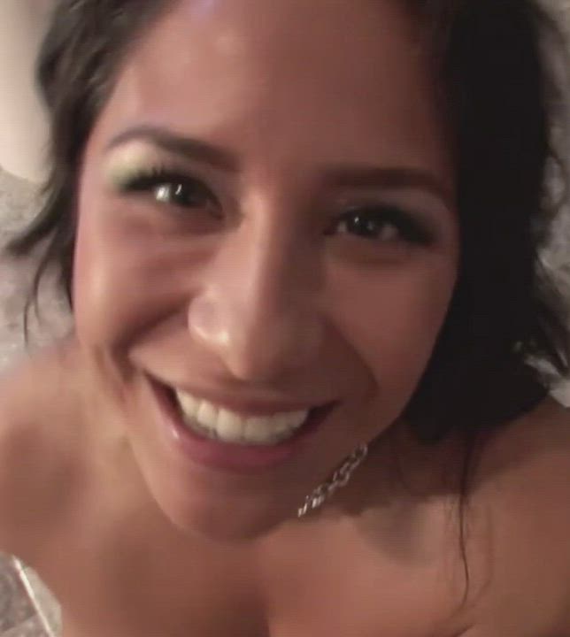 Gorgeous brunette Jenaveve Jolie loving her job - free porn video