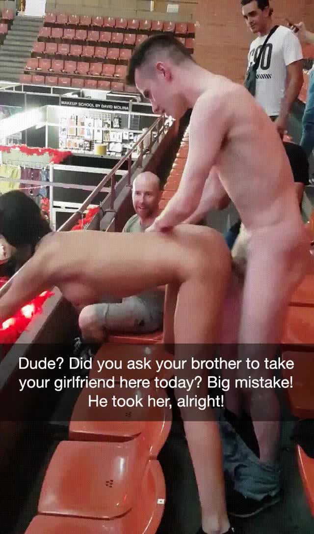 When Both Your Girlfriend And Your Brother Are Exhibitionists - free porn video