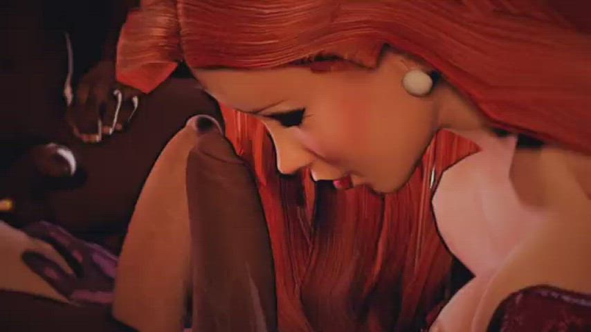 Jessica Rabbit having some fun with a very giving group of guys (STUDIOFOW) [Who Framed Roger Rabbit] - free porn video
