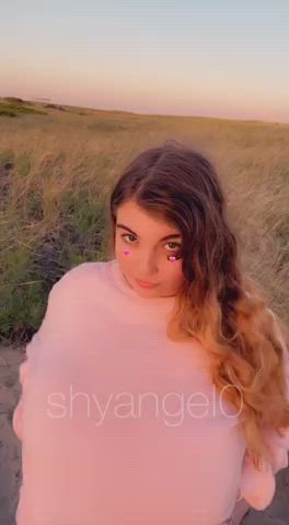 i love the beach 😳💘 - free porn video