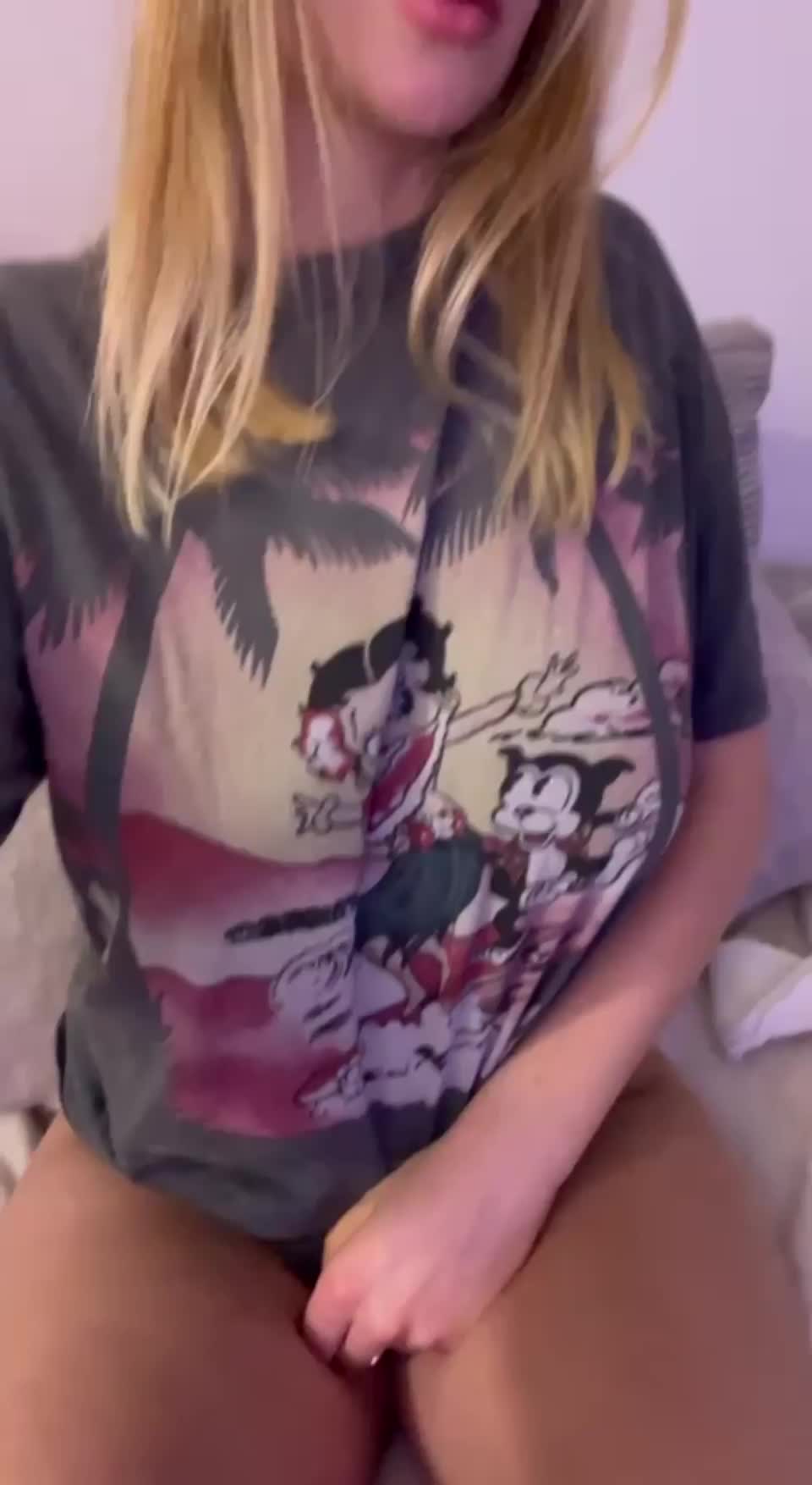 Your blonde busty girl should be bred - free porn video