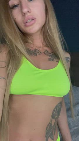 My slender body and small tits love to have fun - free porn video