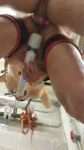 Getting my ass plowed my bull at his job site - free porn video