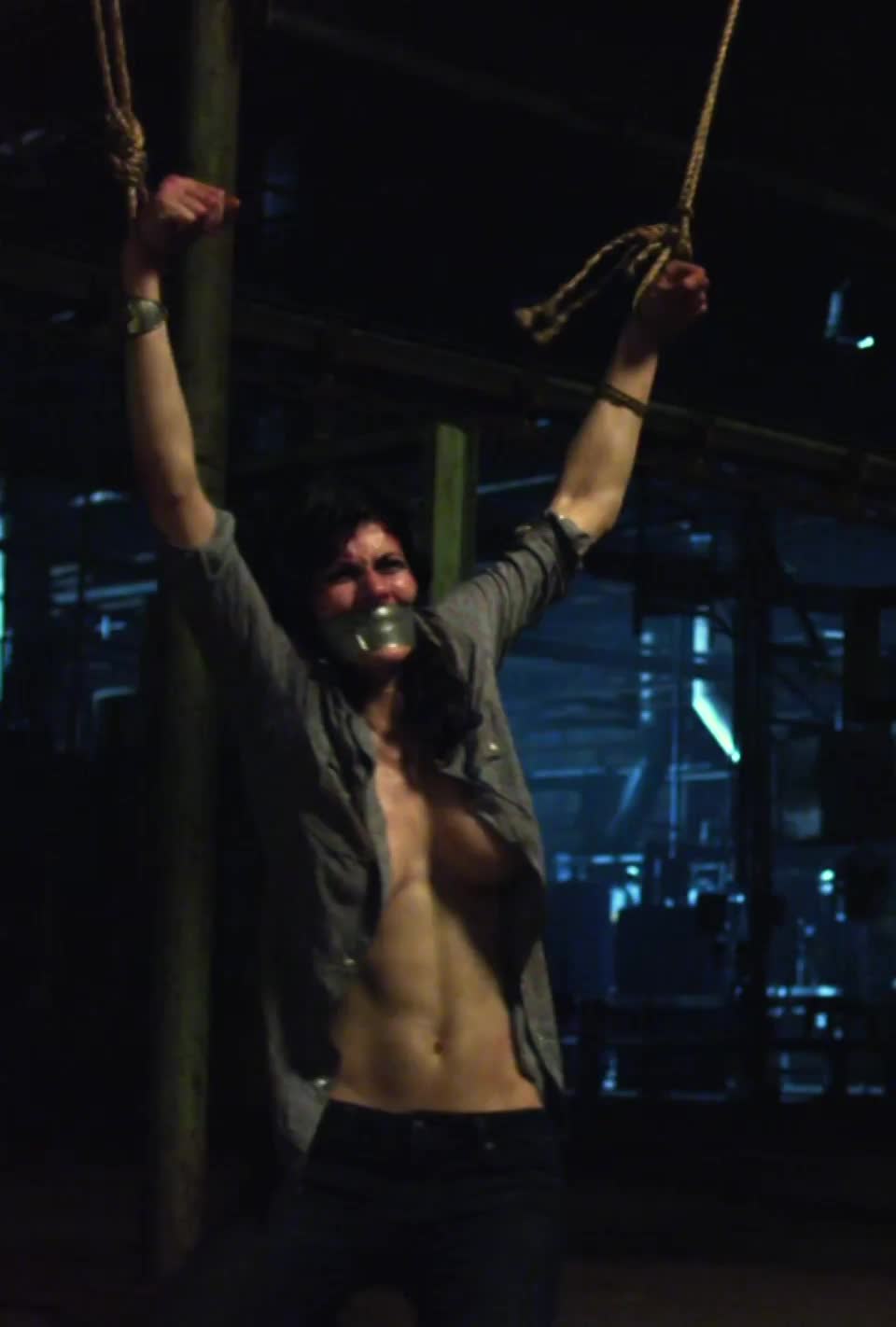 Alexandra Daddario in "The Texas Chainsaw Massacre" (2013) - free porn video