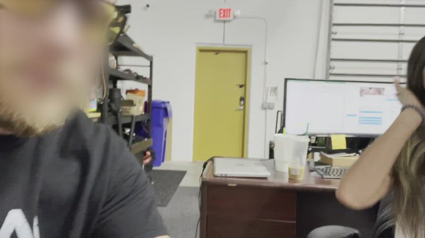 (OC) Sneaky Sex At Work! - free porn video