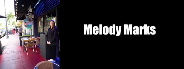 Melody Marks, Cute Mode | Slut Mode, Waitress Delivers Even More Than A Steak And A Blowjob - free porn video