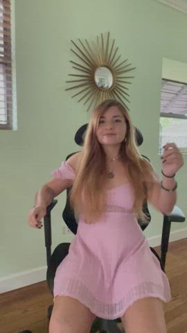 Do you enjoy the view under my church dress? 🙈💕 - free porn video