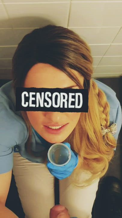 We got CAUGHT..Interrupted cumshot facial at the sperm bank - free porn video