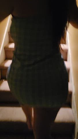 Will you let me go up the stairs first - free porn video
