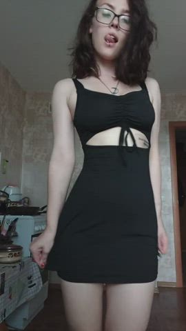 I get so excited looking at my sexy body - free porn video