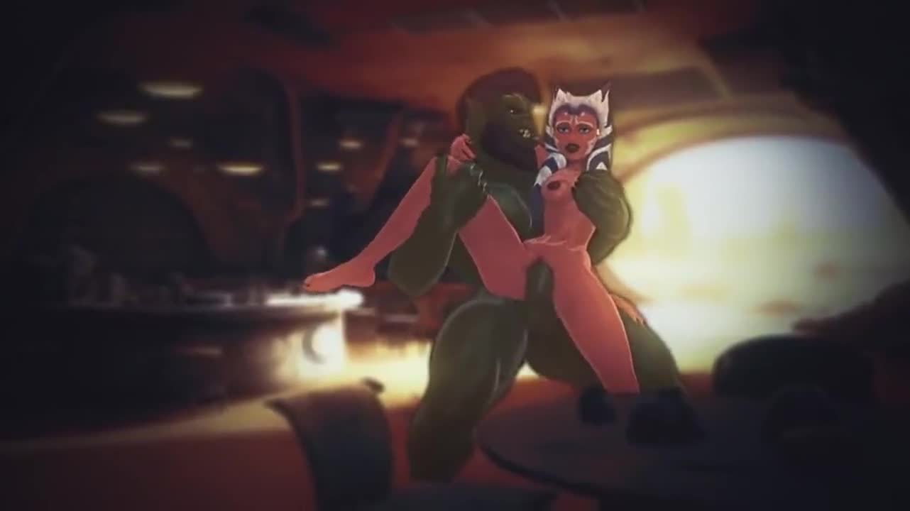 Ahsoka enjoying herself (Rexx) [Star Wars] - free porn video