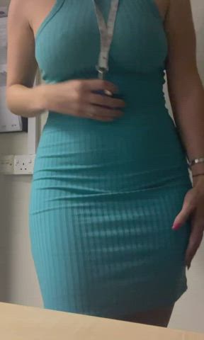 If you don’t report me to HR, I’ll let you fuck my tits - free porn video
