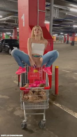 Public dildo compilation - free porn video