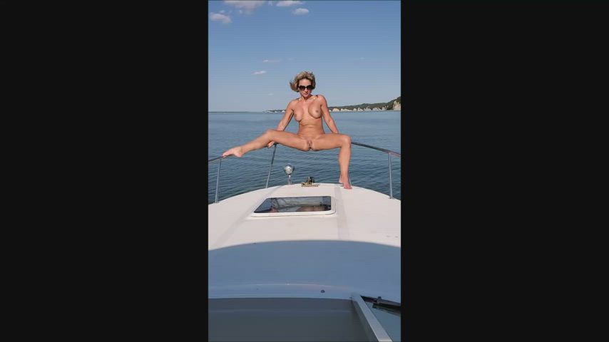 Getting Caught Full Nude On Boat - free porn video