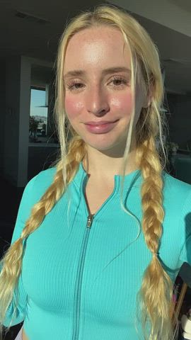 my slutty outfit for the gym today - free porn video