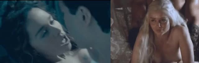 Which way would you breed Emilia Clarke? Rough and quick or romantic and slow? - free porn video