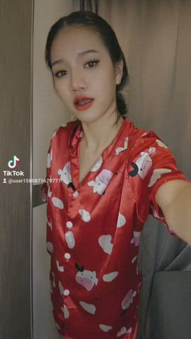 Cute pyjamas; bouncy ass - free porn video