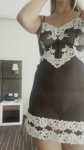 Wonder if i can wear this on my next flight... what d0o u think :P - free porn video