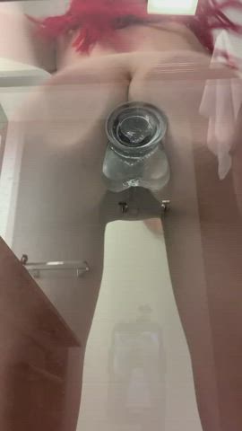 I wish you were my shower door - free porn video