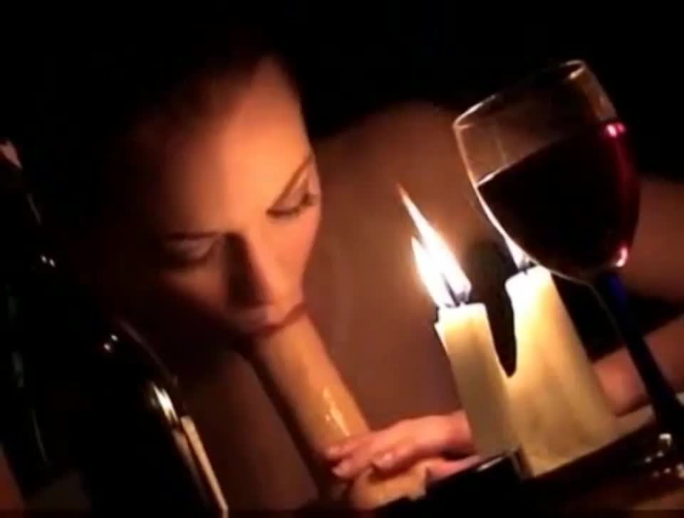 Justine Joli dildo blowjob (2000s) - free porn video