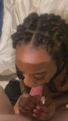 I love the way the BWC looks in her mouth - free porn video