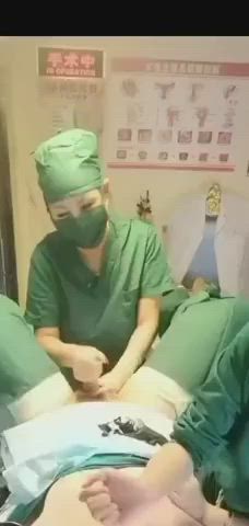 Handjob operation - free porn video