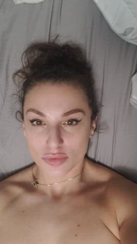 True cumsluts pose with cum - free porn video