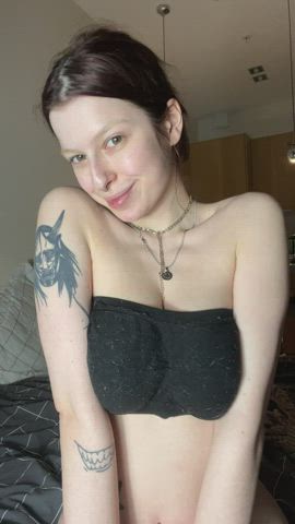 black top lets out big boobs - free porn video
