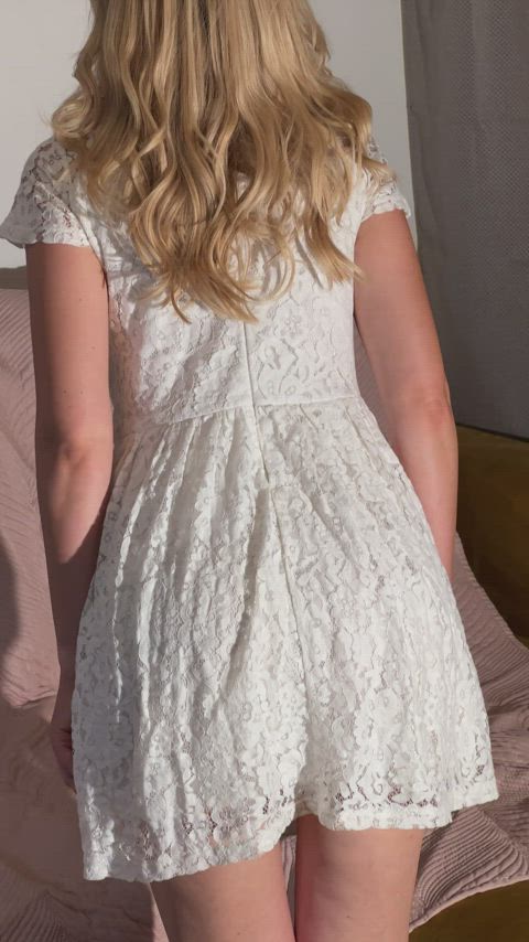A peek at what's underneath - clothed and unclothed versions of me - free porn video