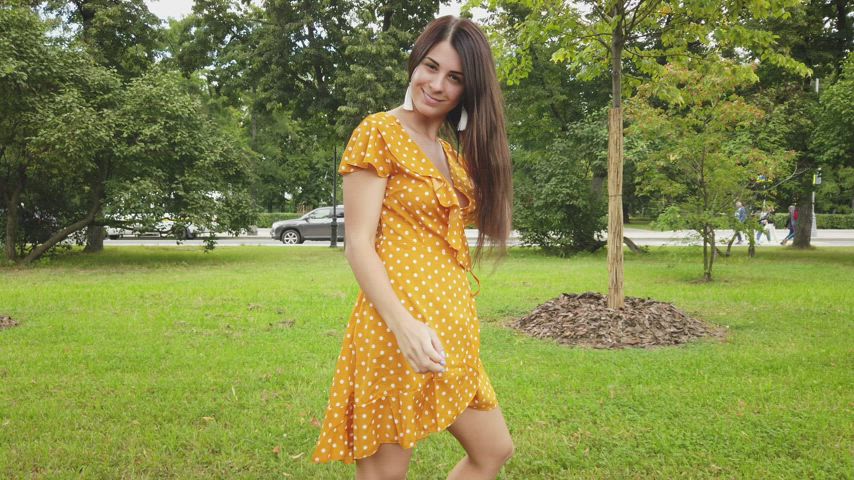 Flashing Public Tits Upskirt Porn GIF by sweetalise - free porn video