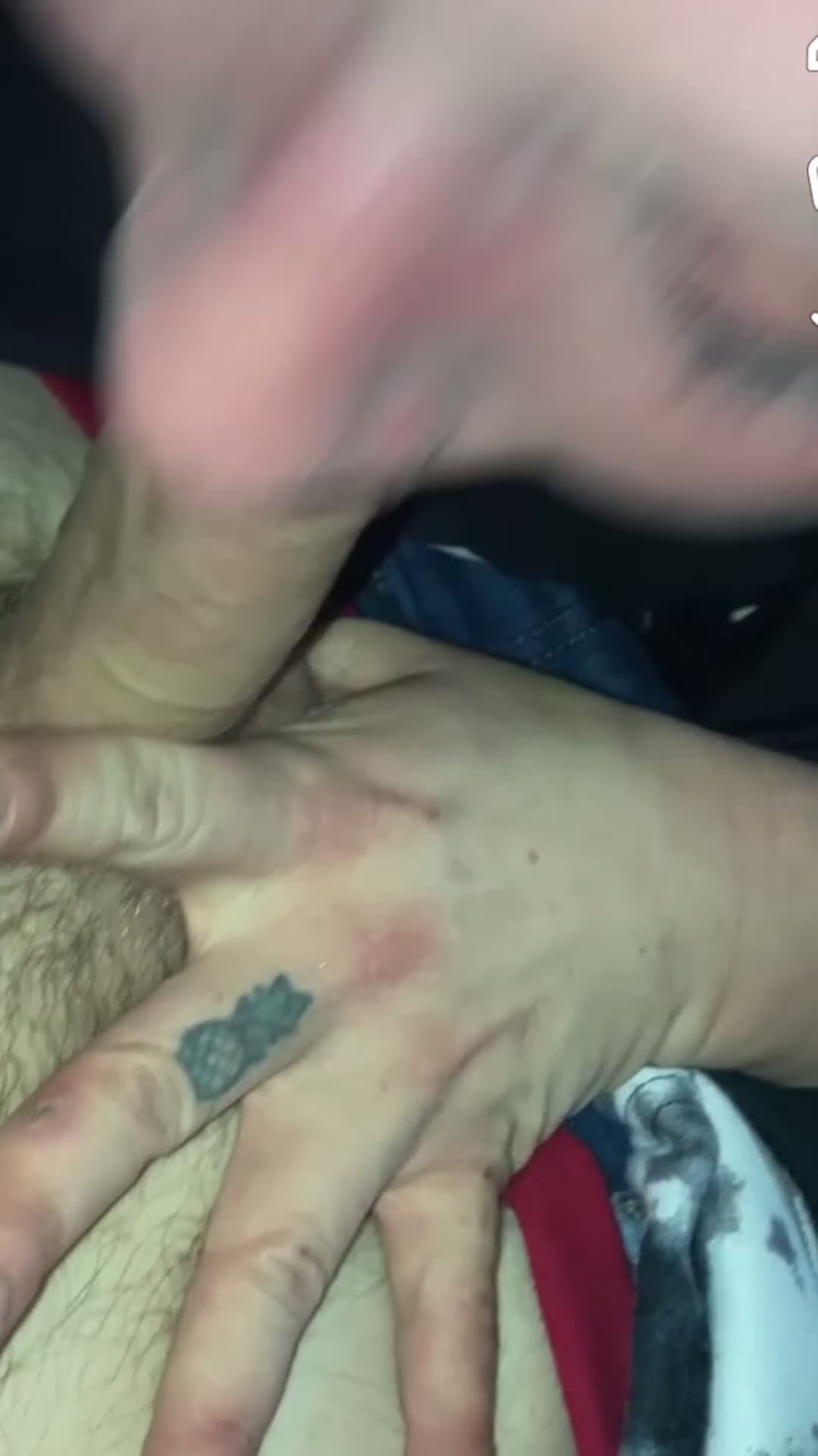 Older (f36)getting down on younger (m21) - free porn video