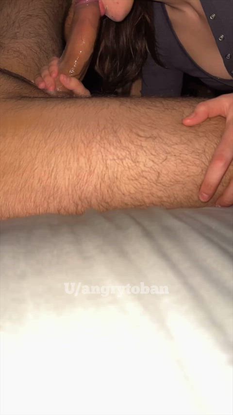 It’s not a blowjob if it ain’t sloppy - free porn video