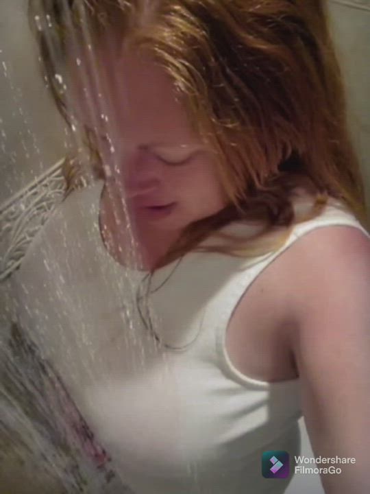 F39 wet shirt and big tits - free porn video