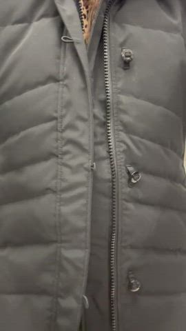 When you come shopping with me, you'll get easy access to me showing off my H cups - free porn video