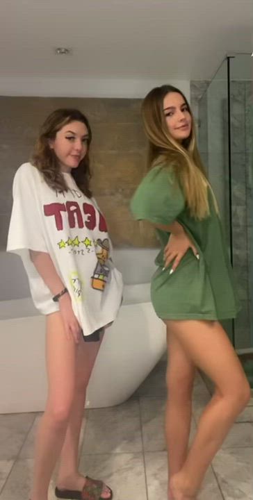 First time doing a nude TikTok 💕 did I do okay? - free porn video
