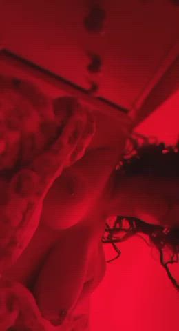 POV: you’re watching me cum as I bounce on you - free porn video