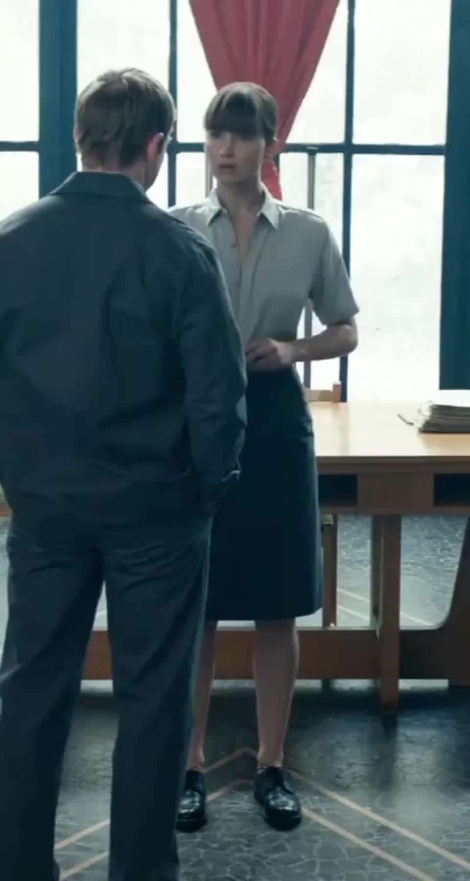 Jennifer Lawrence in Red Sparrow - free porn video
