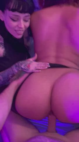 Loved watching him cover my friends juicy ass (OC) - free porn video