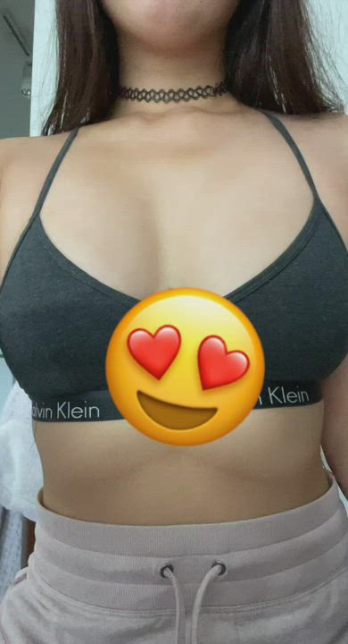 Do you like my itty bitty natural Korean titties? 😋 [f24] - free porn video