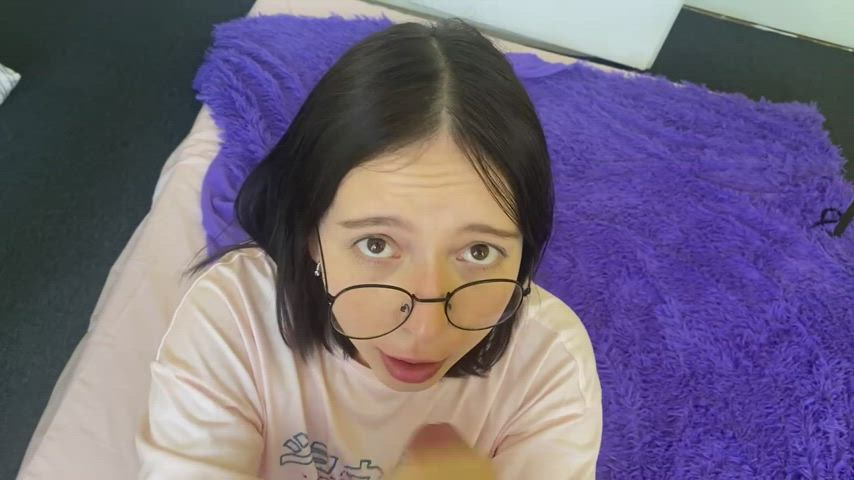 Let me be the cutiest cum slut ever in your life - free porn video