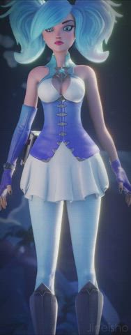 Evie Wardrobe Malfunction (Jineisho) [Paladins] - free porn video