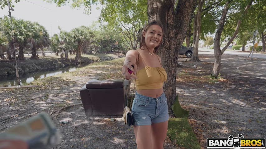 JC Wilds - Wild Chick Hops on The Bus (60fps) - free porn video
