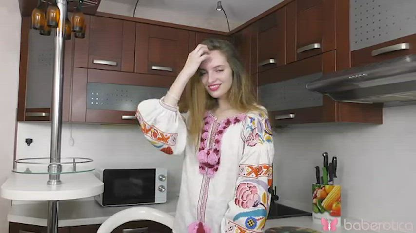 Hot and sexy, Miss Ukraine – The lovely Vika Lita comes to play with us - free porn video
